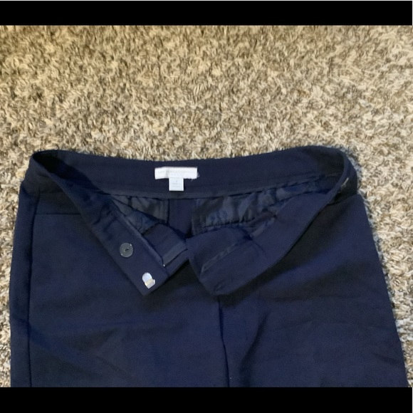 ๐ New York & Company Stretch - Navy Blue Slacks (Size 0) - Picture 6 of 7